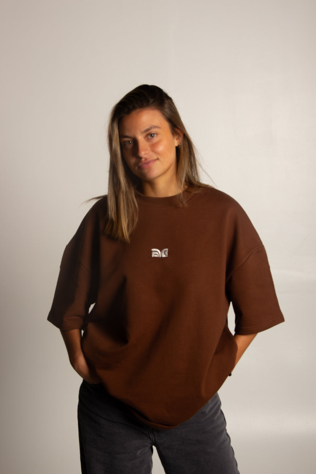 APRIL SOUL T-SHIRT LIGHT BROWN