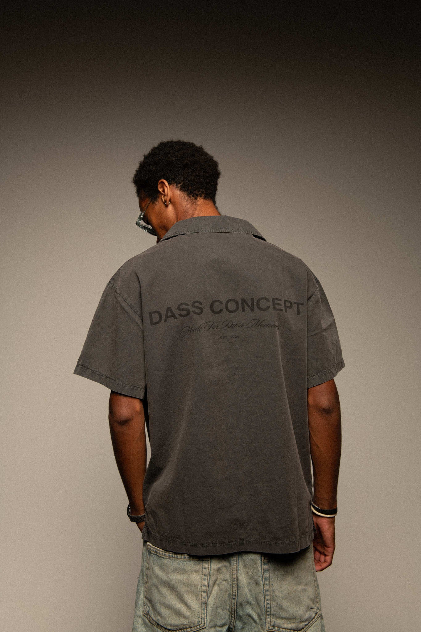 CAMISA GRAFITE