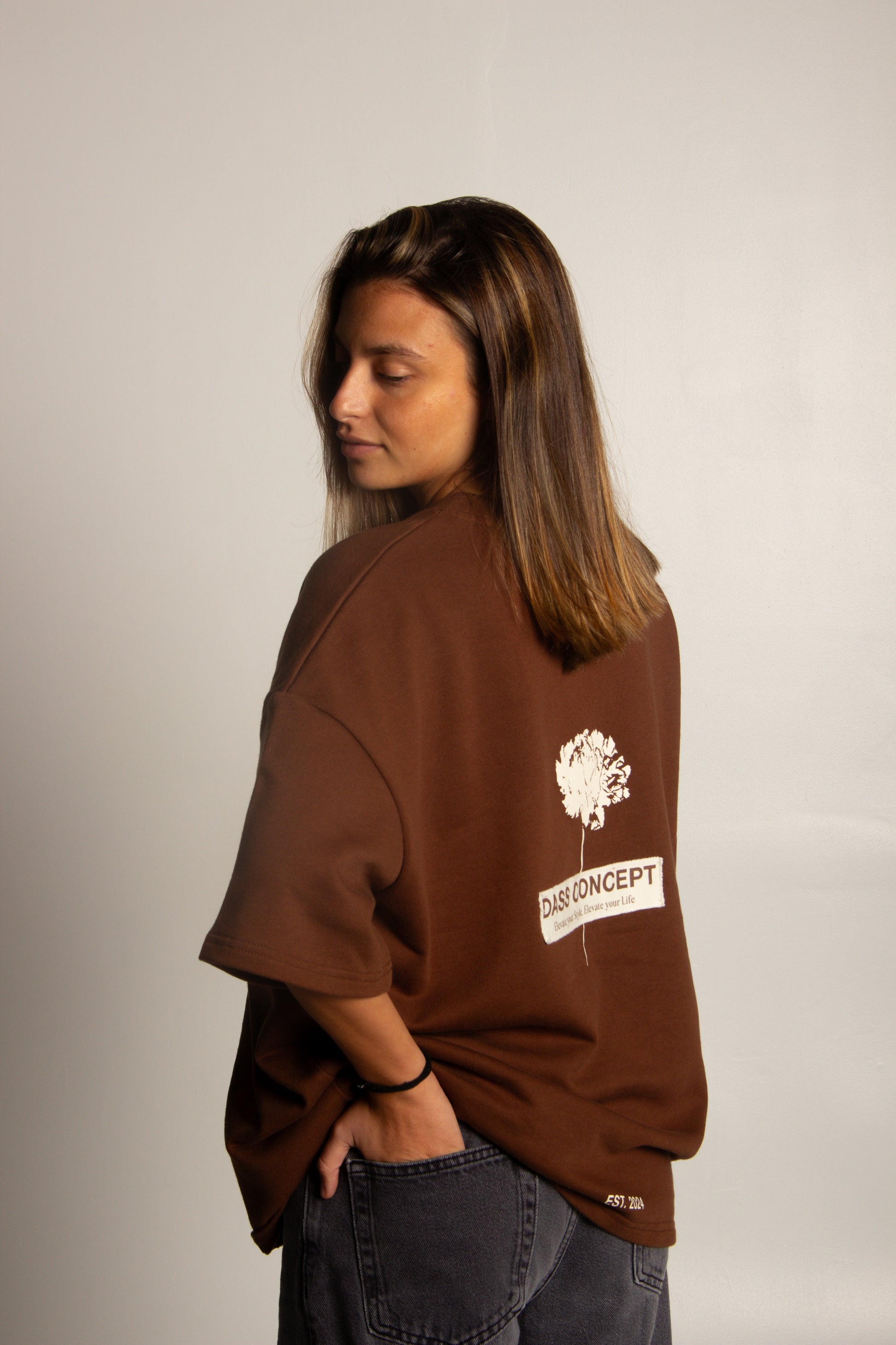 APRIL SOUL T-SHIRT LIGHT BROWN