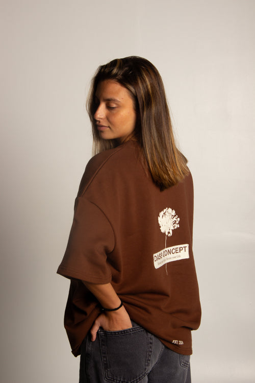 APRIL SOUL T-SHIRT LIGHT BROWN