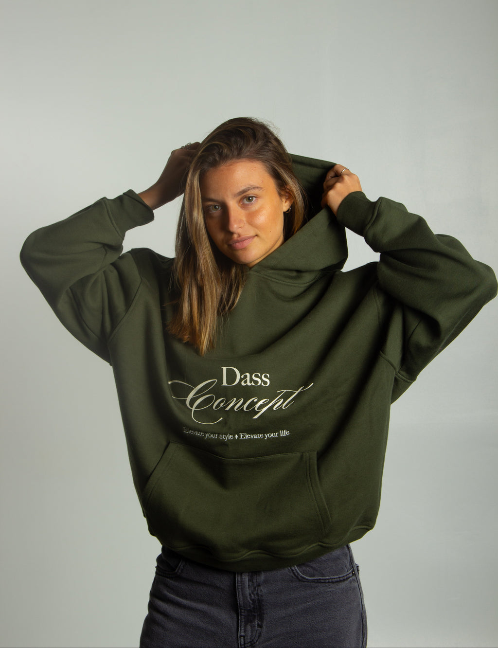 JADELY GREEN HOODIE